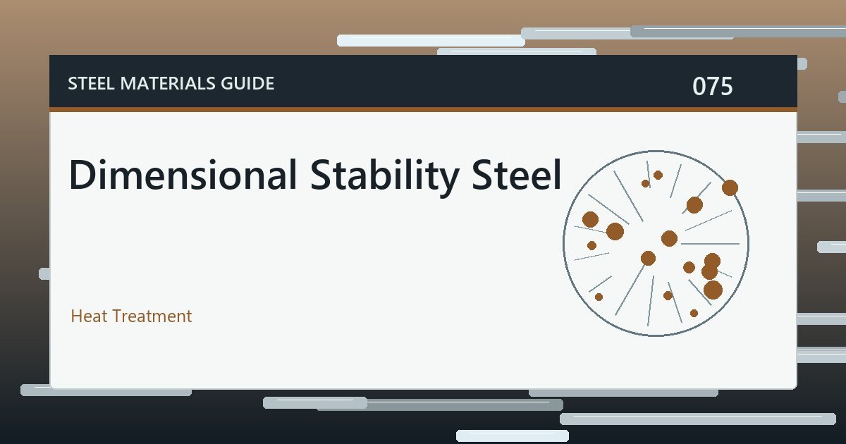 Dimensional Stability Steel guide thumbnail