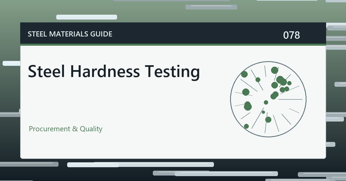 Steel Hardness Testing guide thumbnail