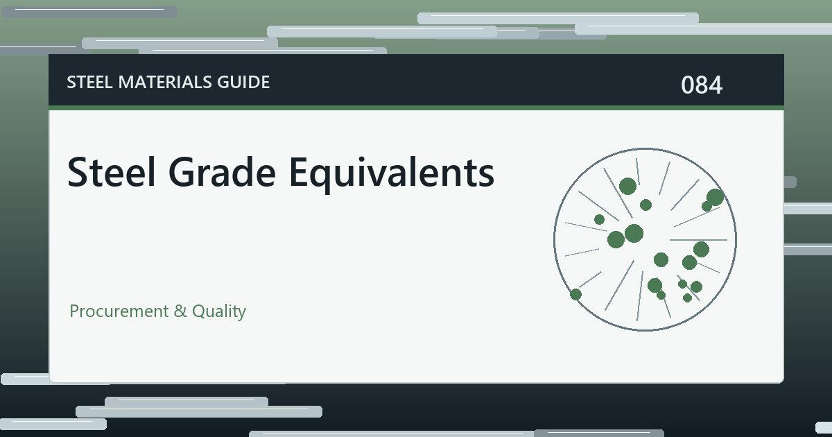Steel Grade Equivalents guide thumbnail