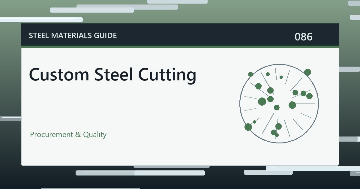 Custom Steel Cutting guide thumbnail