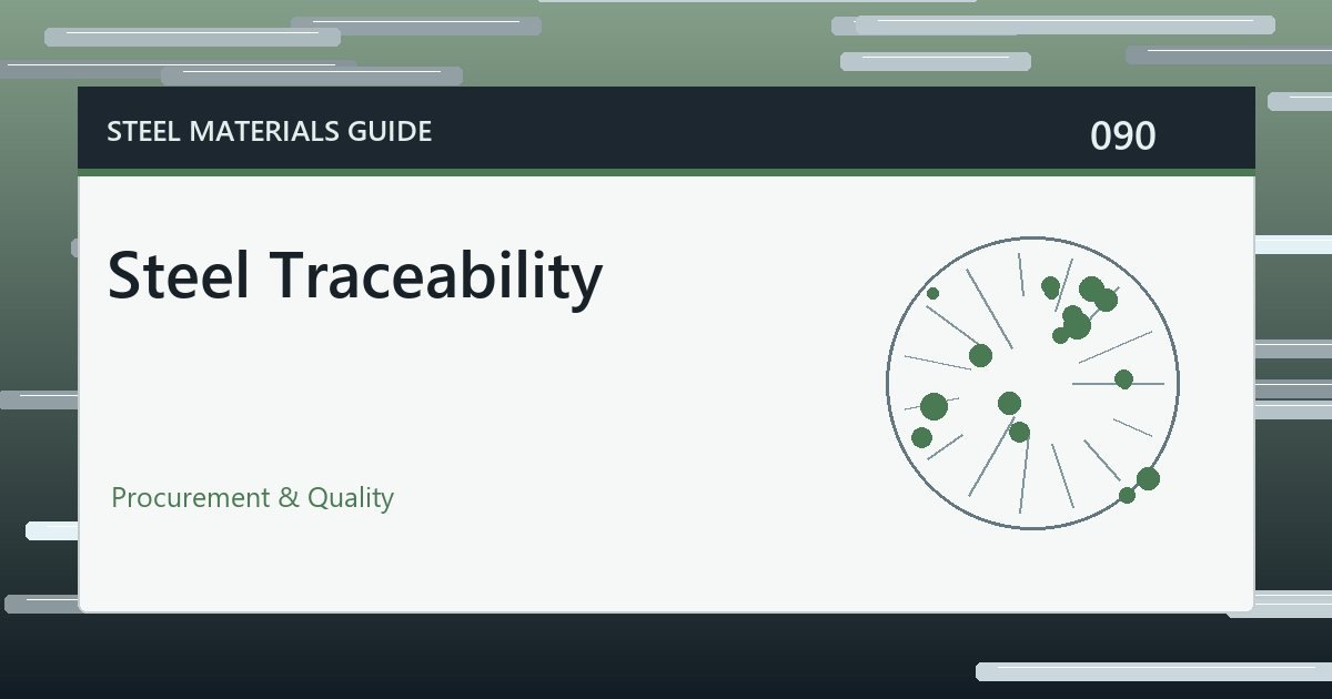 Steel Traceability guide thumbnail